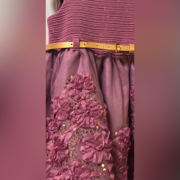 Nanette Kids Lilac Toddler Dress - Picture 2 of 3